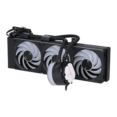 Водяное охлаждение для CPU Lian Li Hydroshift lI LCD-C 360CL Black (G89.GHS2LCD36RB.00)