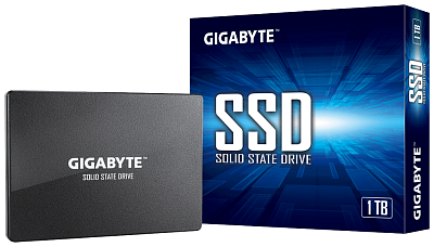 Твердотельный накопитель  1000GB SSD Gigabyte 2.5” SATA3 R550Mb/s, W500MB/s GP-GSTFS31100TNTD (GP-GSTFS31100TNTD)