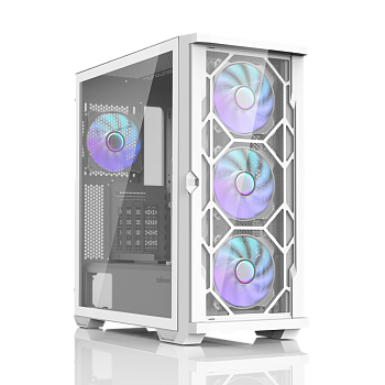  Компьютерный корпус Zalman Z10 DUO White без Б/П (Z10 Duo white)