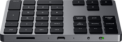 Числовой блок Satechi Aluminum Extended Keypad, Space Gray (ST-XLABKM)
