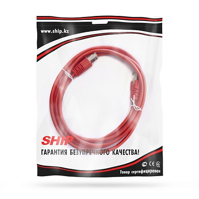 Патч Корд SHIP Cat.5e FTP RJ-45 3 м S4025RD0300-P (S4025RD0300-P)