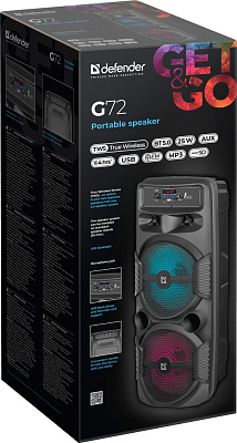 Колонки Defender G72 (2.0), Black (65172)