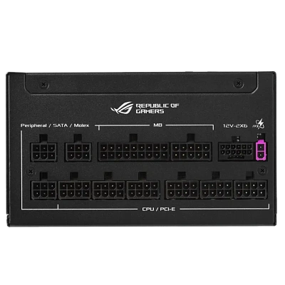 Блок питания ASUS ASUS ASUS ROG Strix 1200W Platinum 1200W 80 PLUS Platinum (ROG-STRIX-1200P-GAMING)