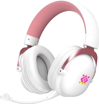  Игровая беспроводная гарнитура Defender Sabotauge BT/2.4G, белый (64485)