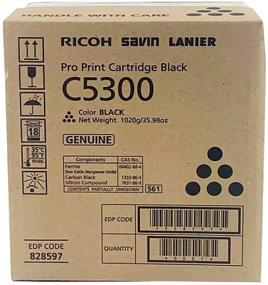 Тонер Ricoh черный тип С5300s/C5310s (828601)