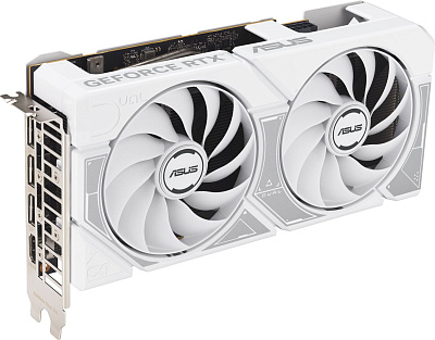 Видеокарта ASUS Dual GeForce RTX 5060 White OC Edition 8GB GDDR7 (DUAL-RTX5060-O8G-WHITE)