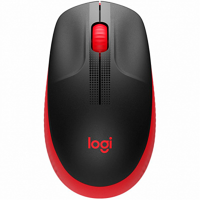 Компьютерная мышь Logitech беспроводная M190 Red (910-005908)