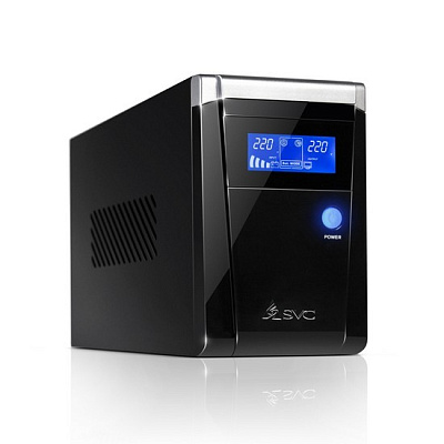 Интерактивный Источник бесперебойного питания SVC V-1200-F-LCD (V-1200-F-LCD)
