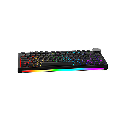 Клавиатура Ajazz AK820 V2, Ice Island Switch, Black (AK820V2/Island/Black)
