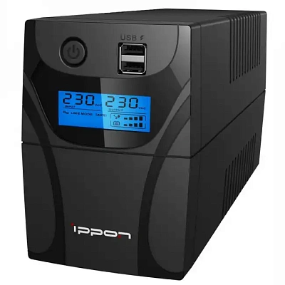 Источник бесперебойного питания Ippon Back Power Pro II 800, 800VA, 480W (BACK POWER PRO II 800)