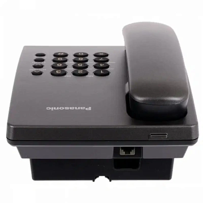 Телефон Panasonic KX-TS2350RU, черный (KX-TS2350CAB/RUB)