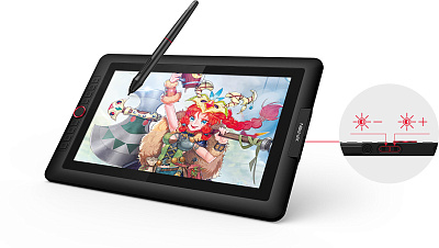 Графический планшет XP-Pen Deco Fun S CT640, 6.3"x4", беспроводное перо, USB Type-C (DECO FUN S_BK)