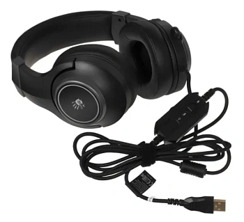 Гарнитура A4Tech Bloody G350 2m, USB, Black (G350 BLACK)