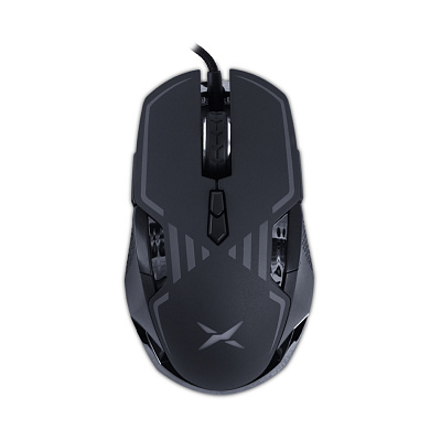 Мышь Delux DLM-628OUB, Black, Wired, Optical, 16000dpi, USB (DLM-628OUB)