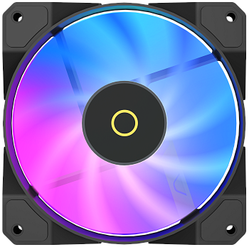 Вентилятор для корпуса Ocypus Beta F12 BK ARGB REVERSE BLADE, Черный (Beta-F12-BK1AM01X-GL)