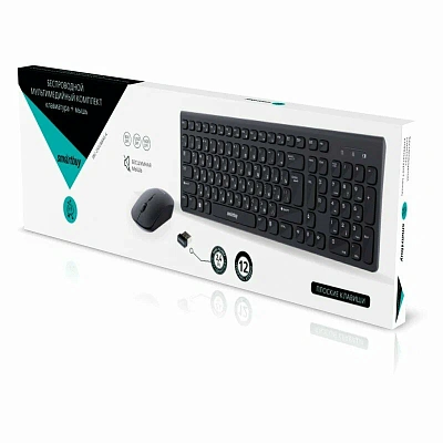 Клавиатура + мышь беспроводная SmartBuy 250288AG (SBC-250288AG-K)