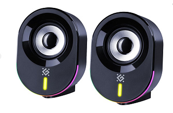 Компактная акустика 2.0 Defender Solar 8 черный (65938)