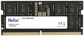 Оперативная память Netac Basic DDR5 8ГБ 4800МГц (NTBSD5N48SP-08)