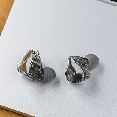 Гарнитура FiiO JD10 - Transparent Black (JD10/TRANSPARENT BLACK)