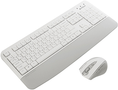 Клавиатура+мышь беспроводная A4tech Fstyler FG2500S Plus - White (A4T FG2500SPlus White)