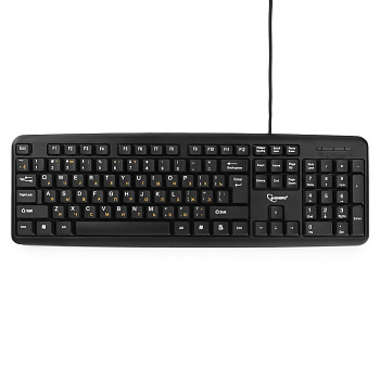 Клавиатура Gembird KB-8320U-BL, black (KB-8320U-BL)