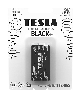 Батарейка TESLA BATTERIES BLACK+ 9V 1 PCS (BLACK+ 9V 1 PCS)