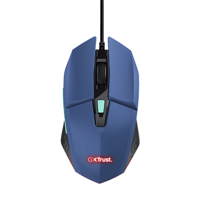 Мышь игровая Trust GXT 109 FELOX синий (25067)