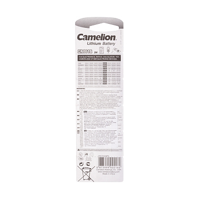 Батарейка CAMELION Lithium CR1616-BP5 5 шт. в блистере (CR1616-BP5)