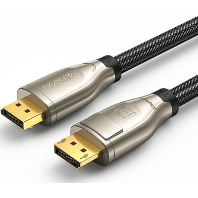 Кабель Ugreen DP112 1.4 DP M/M Round Cable Zinc  60843 (60843)