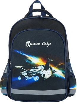 Рюкзак ПИФАГОР Space trip, Black-Dark Blue (270661)