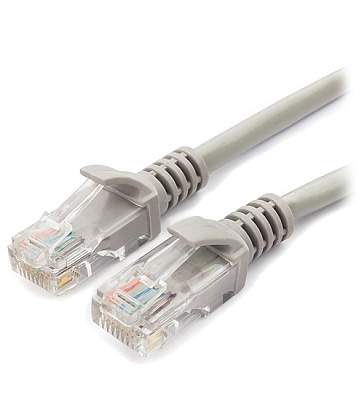 Патч-корд  MOLEX категории 6 UTP, 568B, LS0H, 1 м, серый (PCD-02001-0E)
