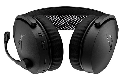Наушники-гарнитура игровые HyperX Cloud Jet черный (AJ0T1AA)