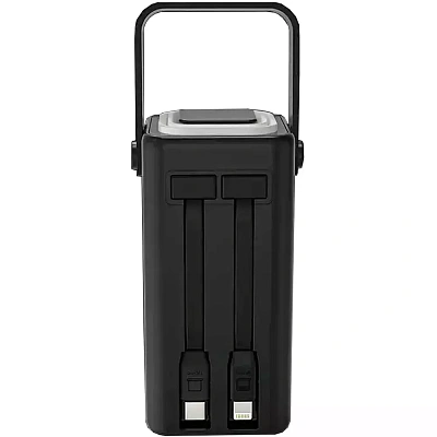 Пауэрбанк ttec ReCharger Extreme LCD, 20.000mAh - Black (2BB238S)