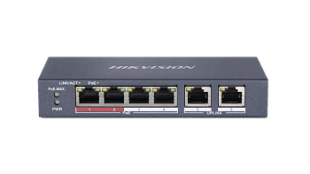 PoE-коммутатор Hikvision (DS-3E0106P-E/M)