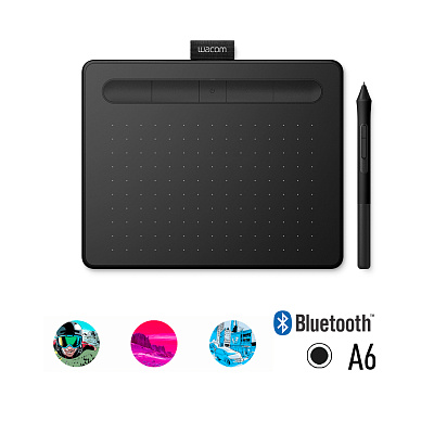 Графический планшет Wacom Intuos Small Bluetooth (CTL-4100WLK-N)