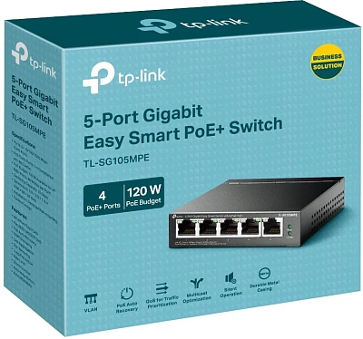Коммутатор TP-Link TL-SG105MPE (TL-SG105MPE(UN))