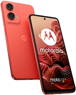 Смартфон Motorola moto g35, 256 GB, Guava Red (PB3J0034KZ)