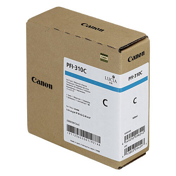 Чернила пигментные Canon Pigment Ink Tank PFI-310 C  (2360C001AA)