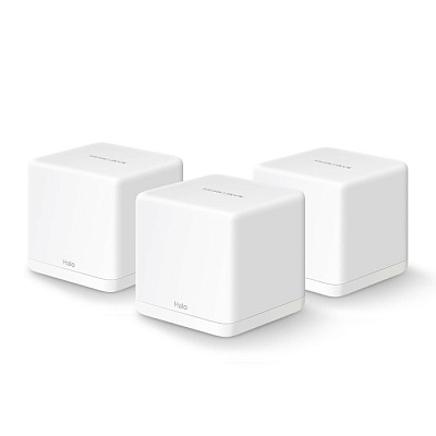 Домашняя Mesh Wi-Fi система GbE AC1300 Mercusys Halo (Halo H30G(3-pack)(EU))