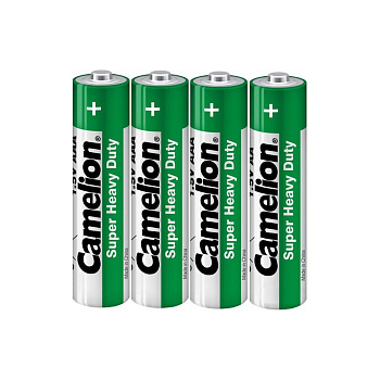 Батарейка CAMELION Super Heavy Duty R03P-SP4G 4 шт. в плёнке (R03P-SP4G)