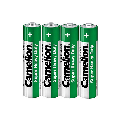 Батарейка CAMELION Super Heavy Duty R03P-SP4G 4 шт. в плёнке (R03P-SP4G)
