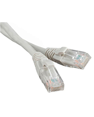 Патч-корд U/UTP, Cat.5e (100% Fluke Component Tested) (PC-LPM-UTP-RJ45-RJ45-C5e-3M-LSZH-GY)