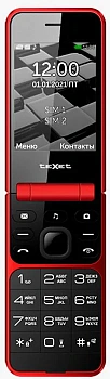 Мобильный телефон TeXet TM-405 Red (TM-405/RED)
