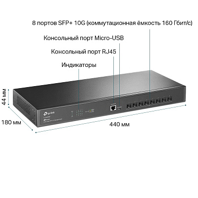 Коммутатор TP-Link SX3008F (SX3008F)