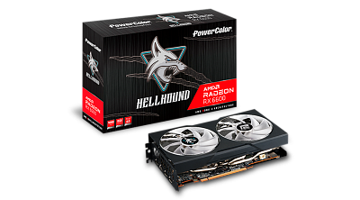 Видеокарта PowerColor RX 6600 Hellhound (AXRX 6600 8GBD6-3DHL)