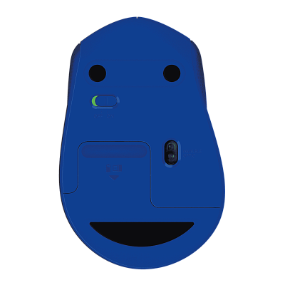 Компьютерная мышь   Logitech беспроводная M330 Silent Plus Blue (910-004910)