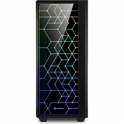 Корпус ПК без БП Sharkoon RGB LIT100 