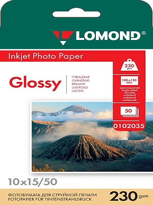  Фотобумага Lomond 0102035, A6 4"x6", 10 x 15 (0102035)