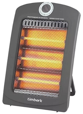 Обогреватель Timberk T-IR1000-D10HU, 1000Вт, инфракрасный, Grey (T-IR1000-D10HU)