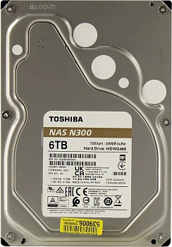 Жесткий диск HDD NAS Toshiba N300 bulk (HDWG460UZSVA)